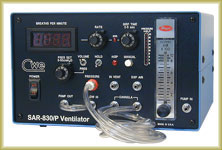 SAR-830 Volume-Cycled Small Animal Ventilator