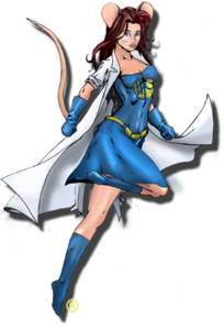 Xperiment Girl Superhero of Research